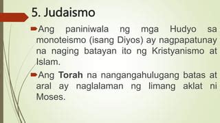 monoteismo tagalog|Mapapatunayan bang totoo ang monoteismo o paniniwala sa .